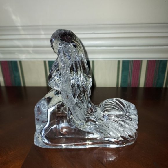 Vintage DePlomb Crystal Angel Candle Holders Set of 2 - Picture 8 of 15